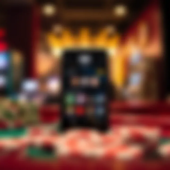 Insight into App Design Overview of 888 Casino app interface