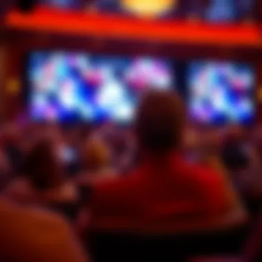 Audience Experience at the Show Audience enjoying the Barry Manilow show in Las Vegas