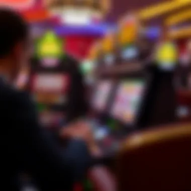 Strategic gameplay in a mobile slot machine game