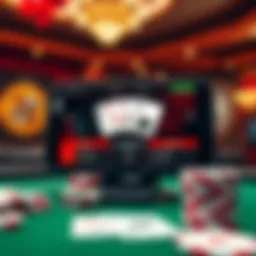 Overview of top poker apps interface