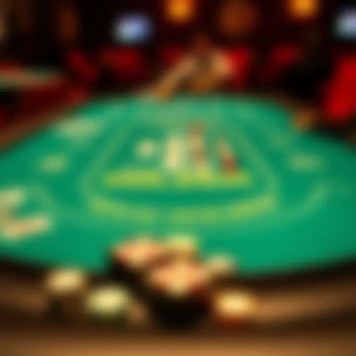 Texas Hold'em Table Setup Texas Hold'em table setup