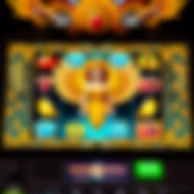 Golden Goddess Slot Interface Overview Screenshot of the Golden Goddess slot machine interface