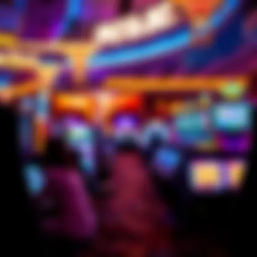 Vibrant casino floor showcasing gaming excitement at MGM Resorts