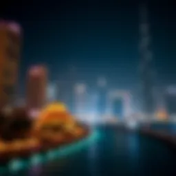 Stunning skyline of Dubai featuring modern architecture