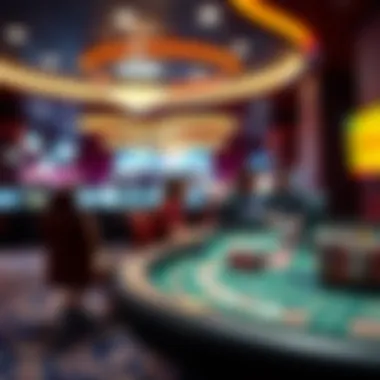 Strategic Gaming Environment Strategic gaming environment highlighting online gambling platforms