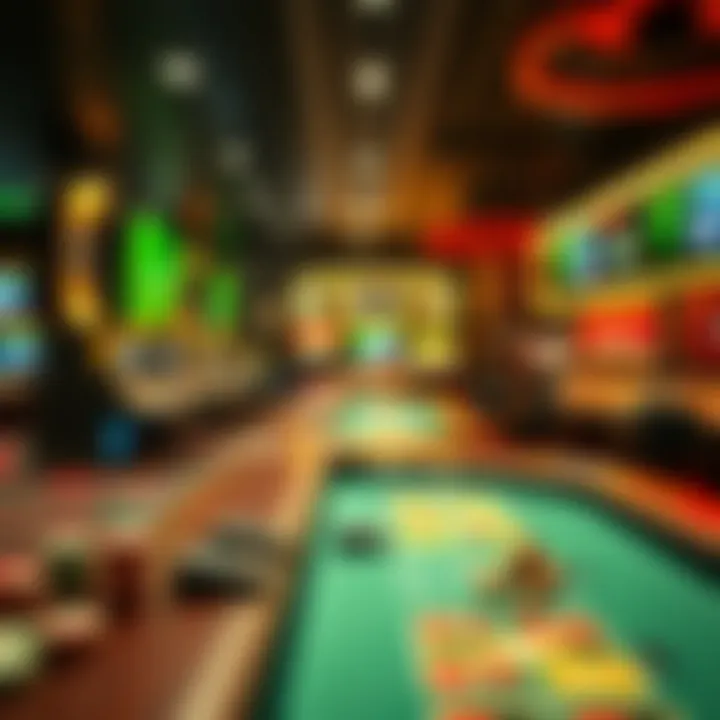 Future Trends in Virtual Betting Landscape Depiction of future trends in the gambling industry