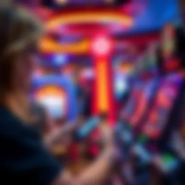 User Engagement with the Keno Application Enthusiasts engaging with the Keno app on mobile devices