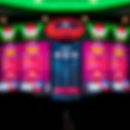 User interface of the Mass Lottery Keno app showcasing its features