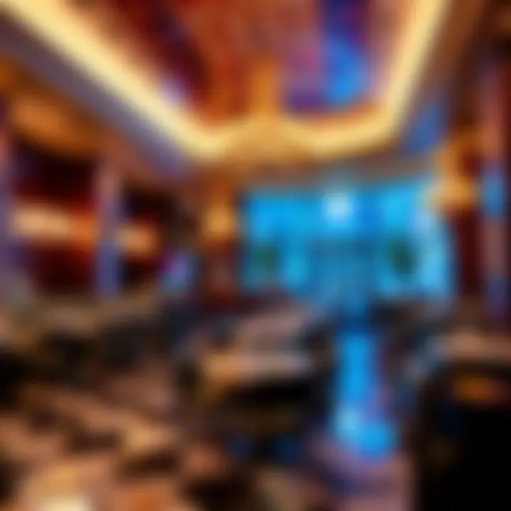 Elegant dining atmosphere with exquisite decor