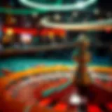 Virtual Roulette Experience Virtual roulette table with spinning wheel