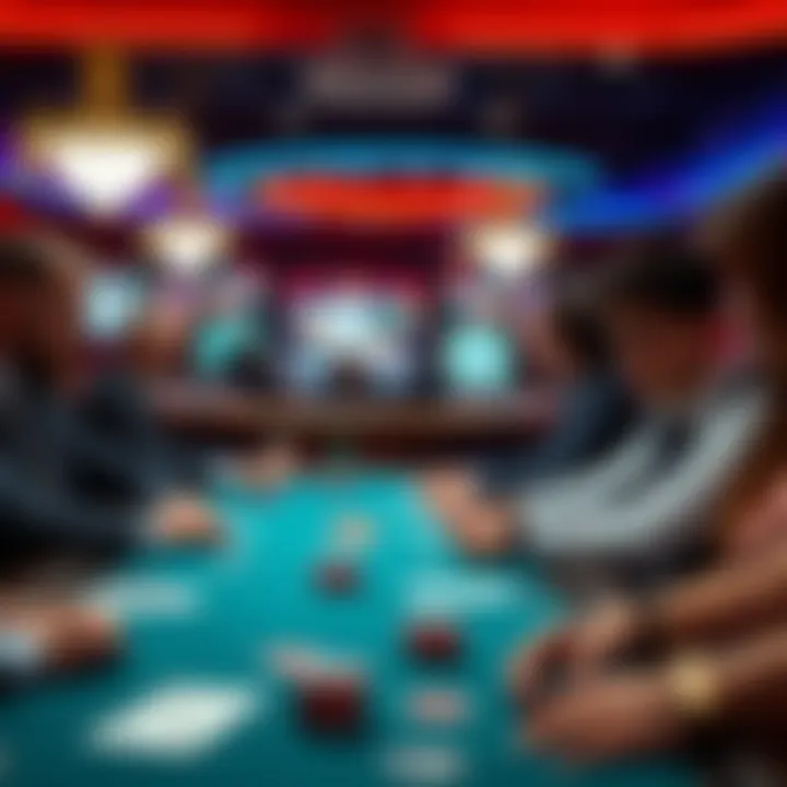 Dealer Training Course A classroom setting with aspiring dealers learning the trade