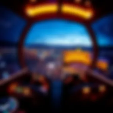 Panoramic Experience from the Pod A panoramic view from inside the Pod Ferris Wheel