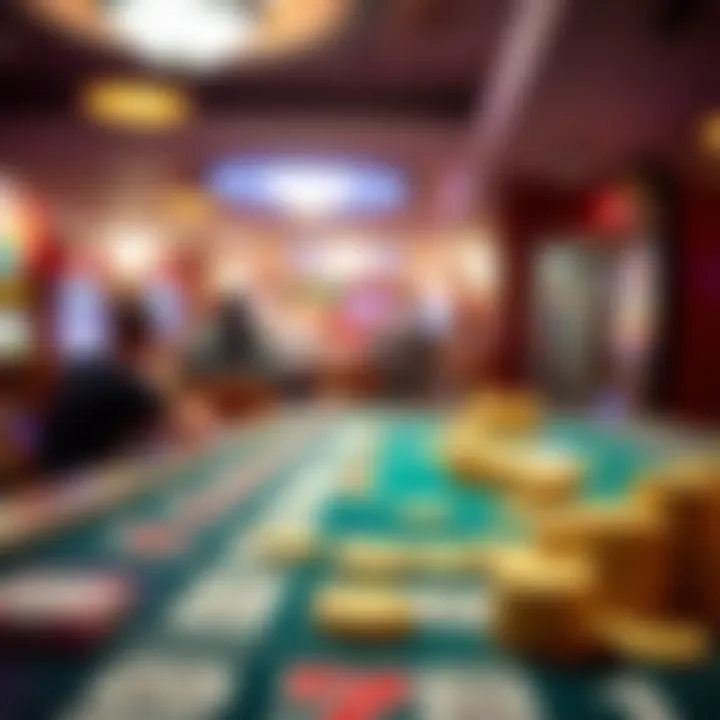 Abstract concept of entertainment versus financial gain