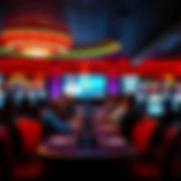 Immersive live dealer gaming experience