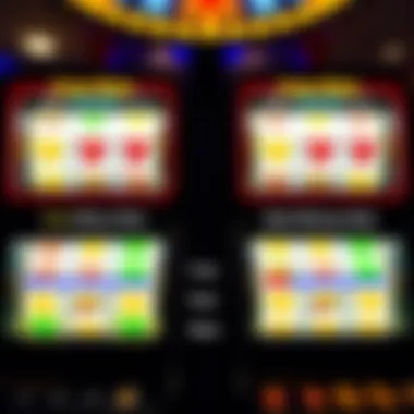 Free vs Real-Money Slots Comparison Comparison chart illustrating differences between free slots and real-money slots