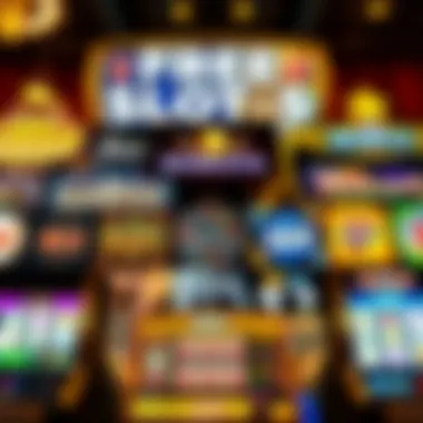 Popular Platforms for Free Slots Collage of popular online gaming platforms offering free slot games