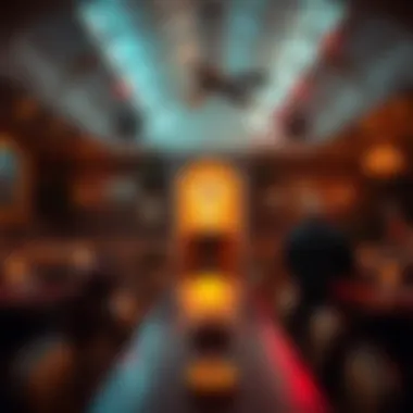 Charming Interior of the Chapel Stylish interior showcasing the chapel's unique decor