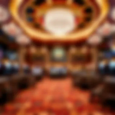 Opulent Design of Seven Star Casino Lavish interior of the Seven Star Casino showcasing opulent design