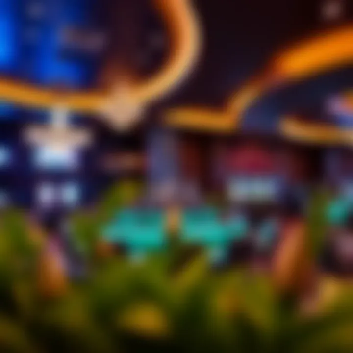 Luxurious Amenities at Seven Star Casino Luxurious amenities including a high-end restaurant and lounge area