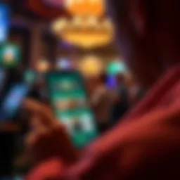 A user navigating the Stake Casino app on a smartphone