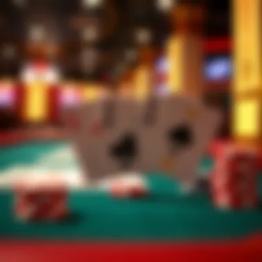 Graphic illustrating strategies for winning in Three Card Poker