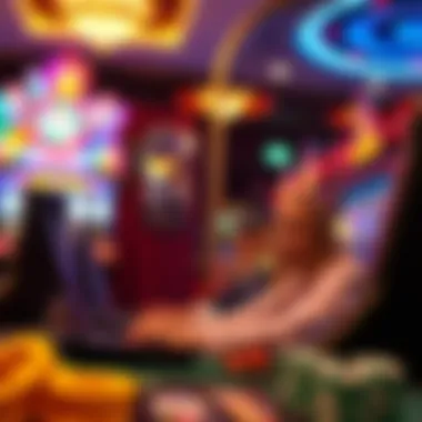 Technological Aspects of Online Gambling Conceptual image depicting the technological aspects of online gambling