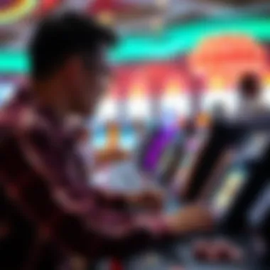 Casino Gaming Mechanics Visual representation of casino gaming mechanics