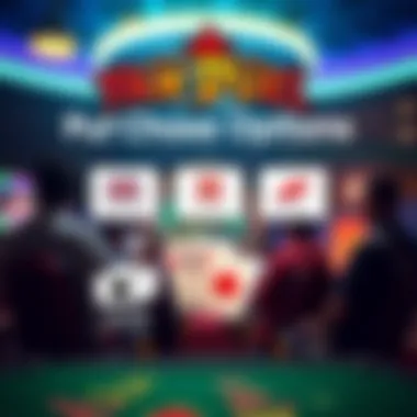 Exploring Purchase Options for Fan Duel Gift Cards An illustration depicting the various purchasing options for Fan Duel gift cards.