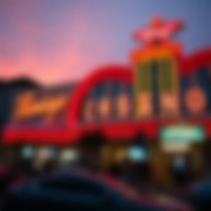 Cultural Significance of Flamingo Casino An artistic representation of the Flamingo Casino's cultural significance in Atlantic City