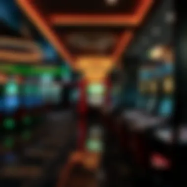 Modern casino gaming floor