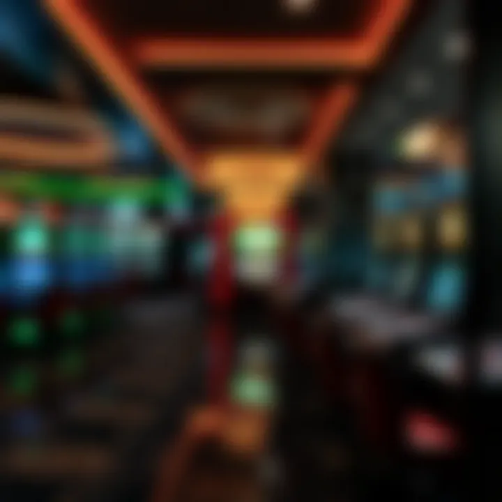 Modern casino gaming floor