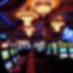 Interior view of Graton Casino during a free play event