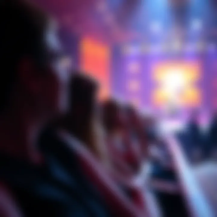 Audience enjoying Gwen Stefani's electrifying performance