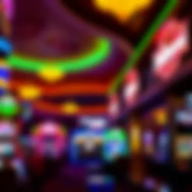 Vibrant Atmosphere at Hollywood Casino Toledo Interior view of Hollywood Casino Toledo with vibrant gaming atmosphere