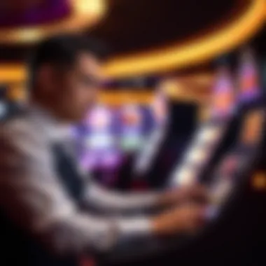 Strategic Gambler Analysis A strategic gambler analyzing game choices and payout probabilities