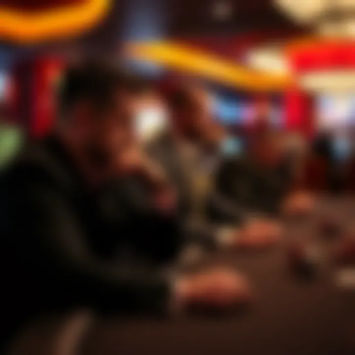 Players engaged in deep thought at a poker table