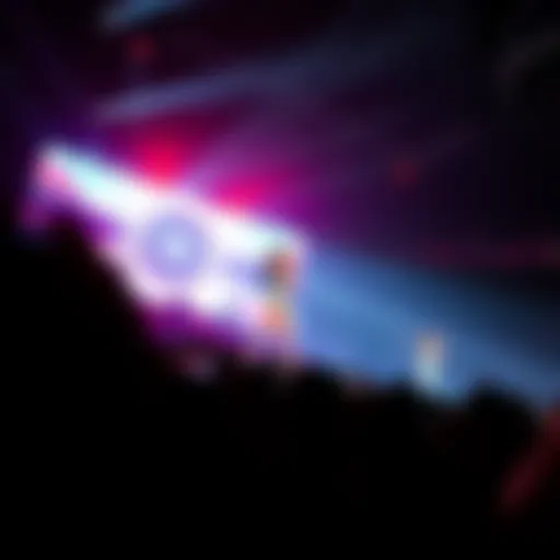 Katy Perry performing live on stage in Las Vegas