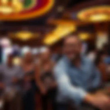 Diversity in Casino Participation Casino floor with diverse patrons
