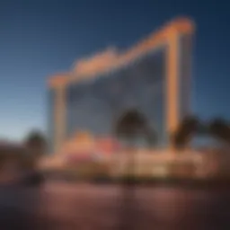 The iconic Tropicana Las Vegas facade