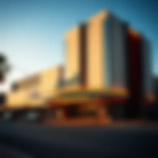 Exterior view of Lincoln Real Money Casino showcasing its architectural elegance