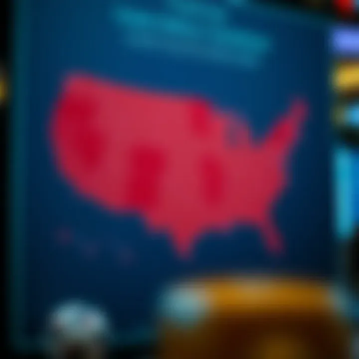 A map highlighting different lottery regions and their unique systems.