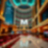 Striking architectural design of M Hotel and Casino