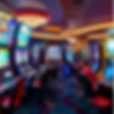 Vibrant gaming floor showcasing diverse gaming options