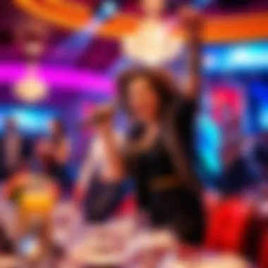Dynamic Entertainment Experience An energetic live performance capturing the essence of entertainment at Mama Mia.