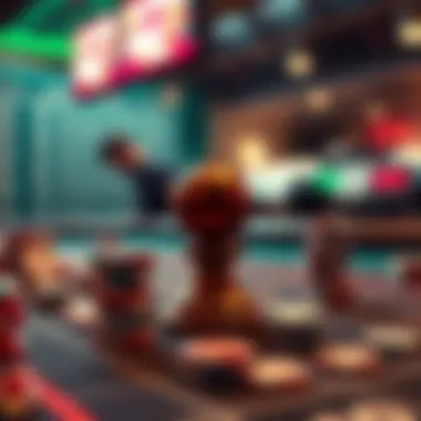 Visual representation of mathematical concepts in parlay betting