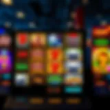 Vibrant online slot machine interface showcasing various themes
