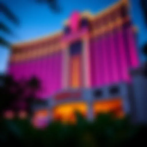Luxurious view of The Cosmopolitan's exterior