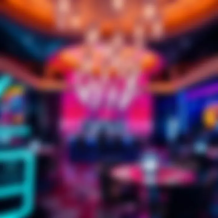 Vibrant Interior of The Cosmopolitan Interior design showcasing the vibrant atmosphere of The Cosmopolitan