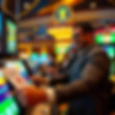 Points and rewards being claimed at MGM Resorts