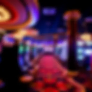 Gaming area at MGM Resorts, highlighting excitement